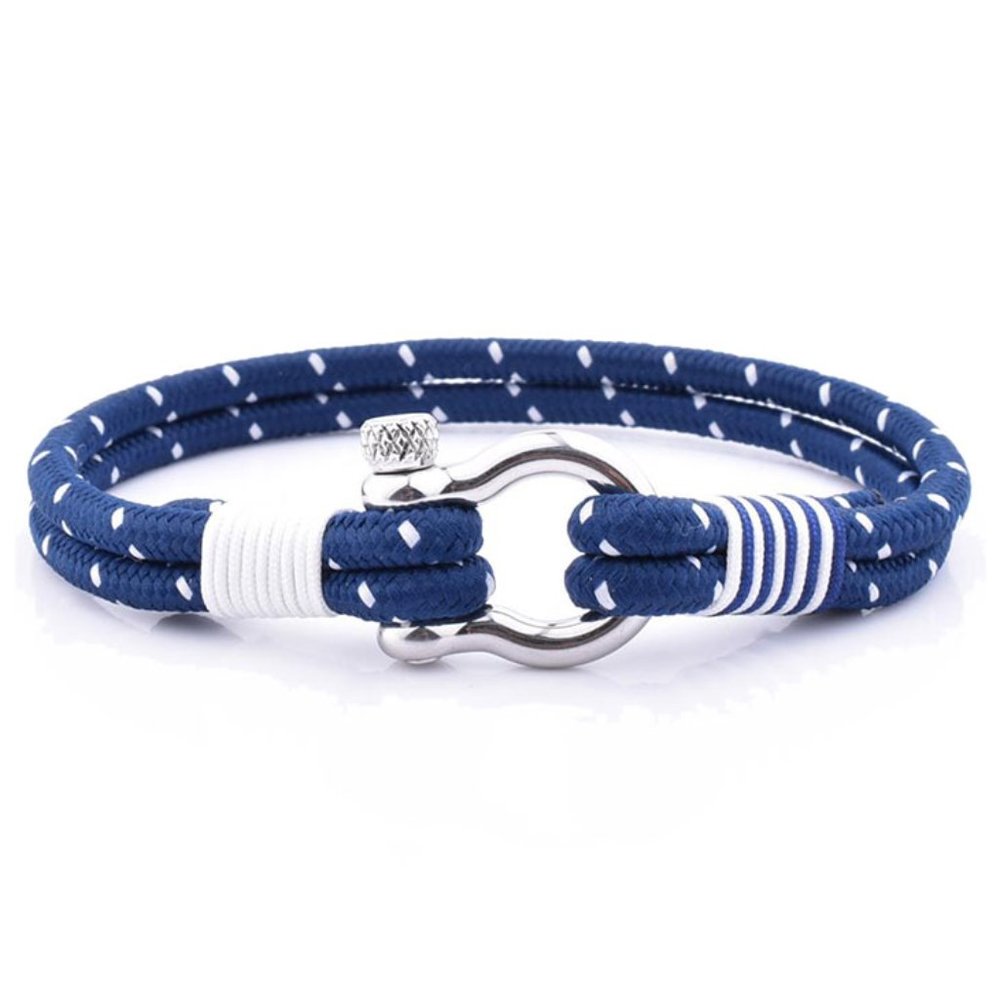 DOUBLE COTTON ROPE CORD MARITINE BRACELET